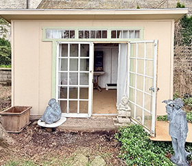 The Shed exterior